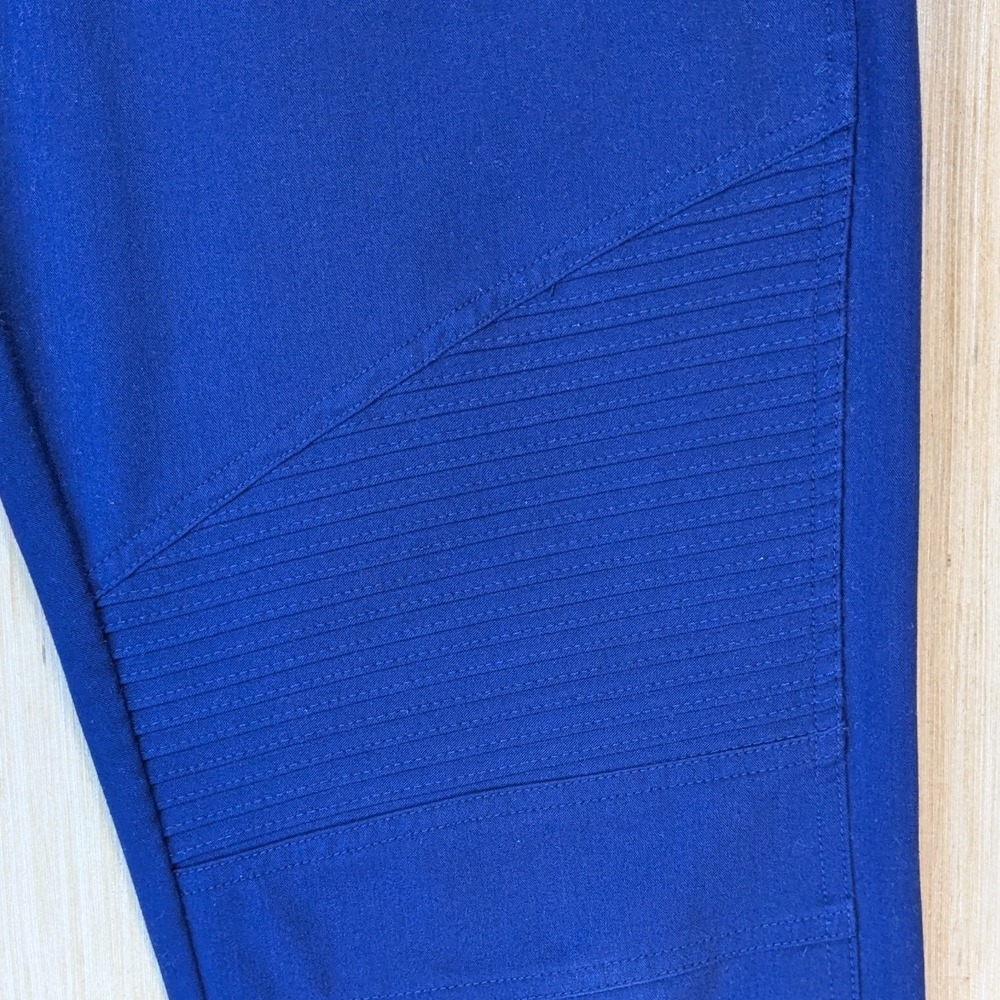 FIGS Technical Collection Moto Scrub Pants Royal‎ Blue Womens Medium - Picture 2 of 7
